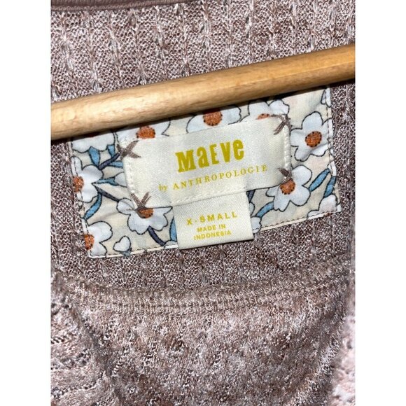 Maeve By Anthropologie Addie Ruffled Pullover Cowl Neck Sweater Women's Size XS - Picture 6 of 10